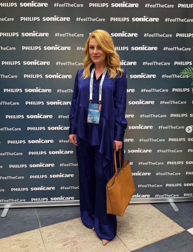 Dr Ana Tomašević na Philips Sonicare stručnom skupu